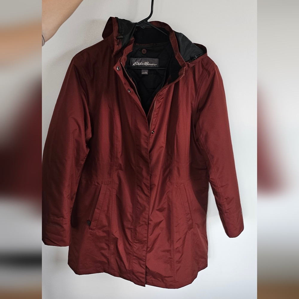 Eddie Bauer, PetiteXL, Dark rust/red
